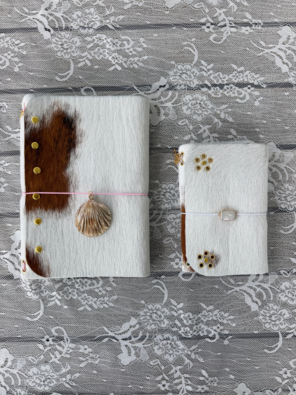 A5 Cowhide Coastal Journal