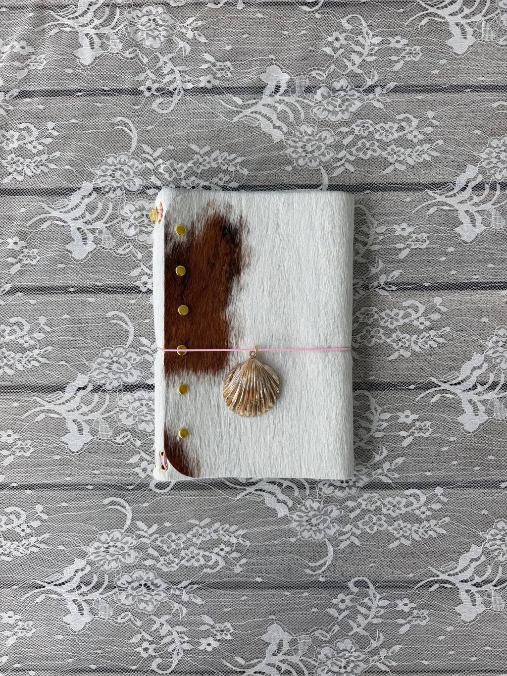 A5 Cowhide Coastal Journal