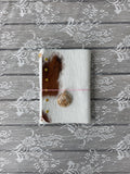 A5 Cowhide Coastal Journal